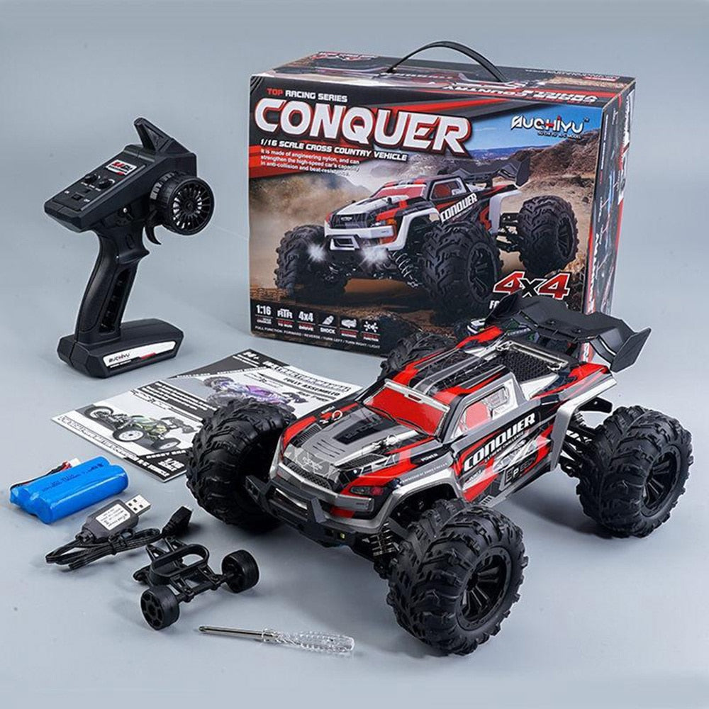 2023 New 1:16 Scale Large Remote Control 50km/h High Speed  2.4G 4WD Off Road Monster Truck